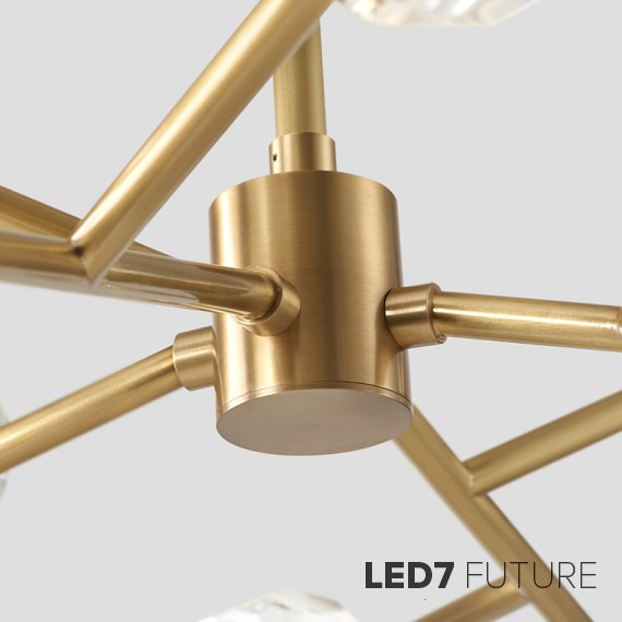 Loft Industry Modern - Boulle Chandelier